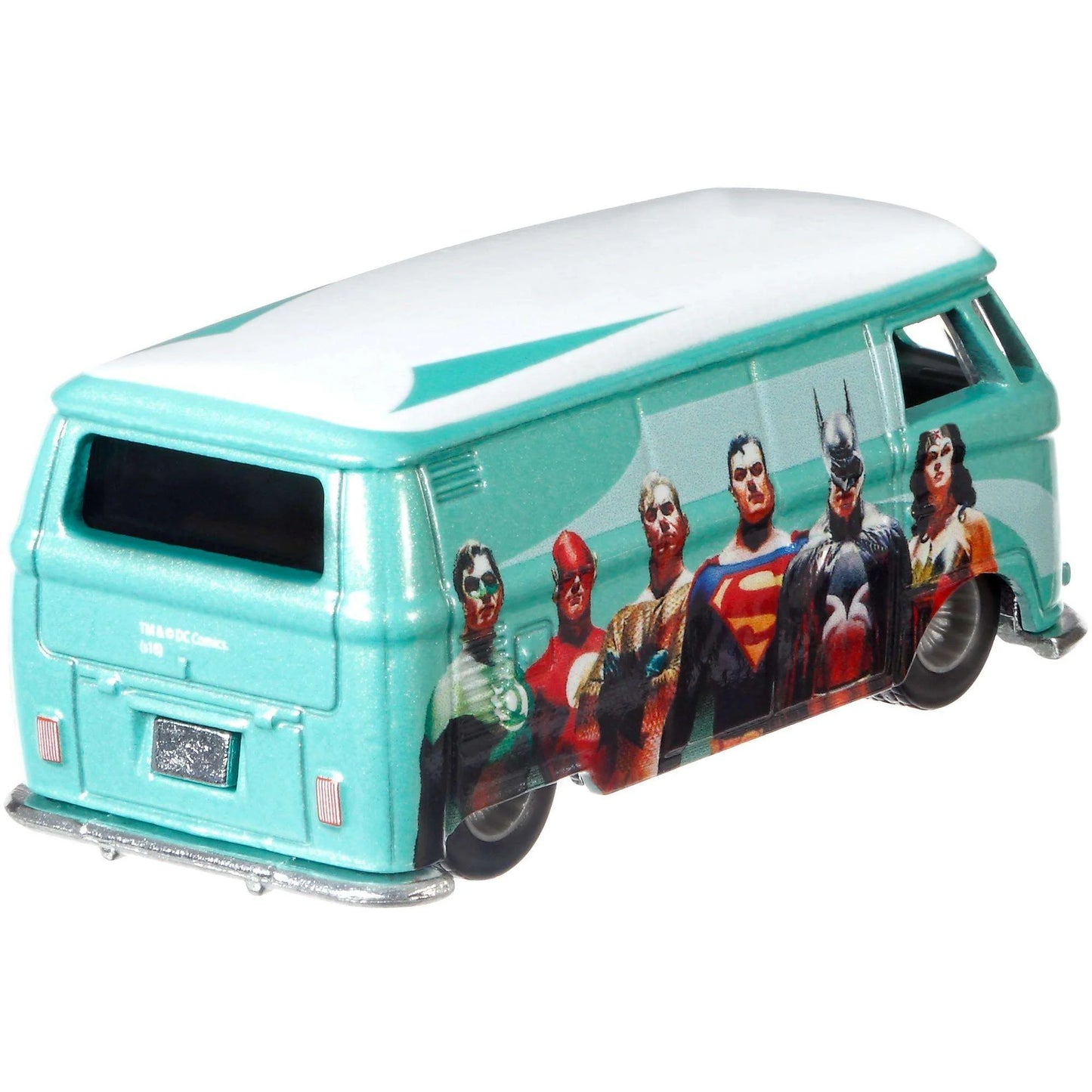 HOT WHEELS Premium 1:64 VW T1 Panel Bus – DC Comics Edition Die-Cast Model Car