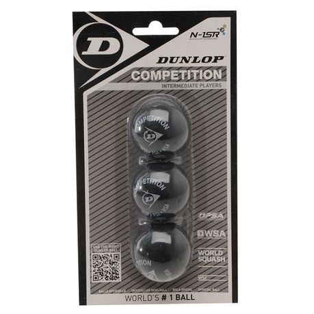 DUNLOP Competition Squash Balls