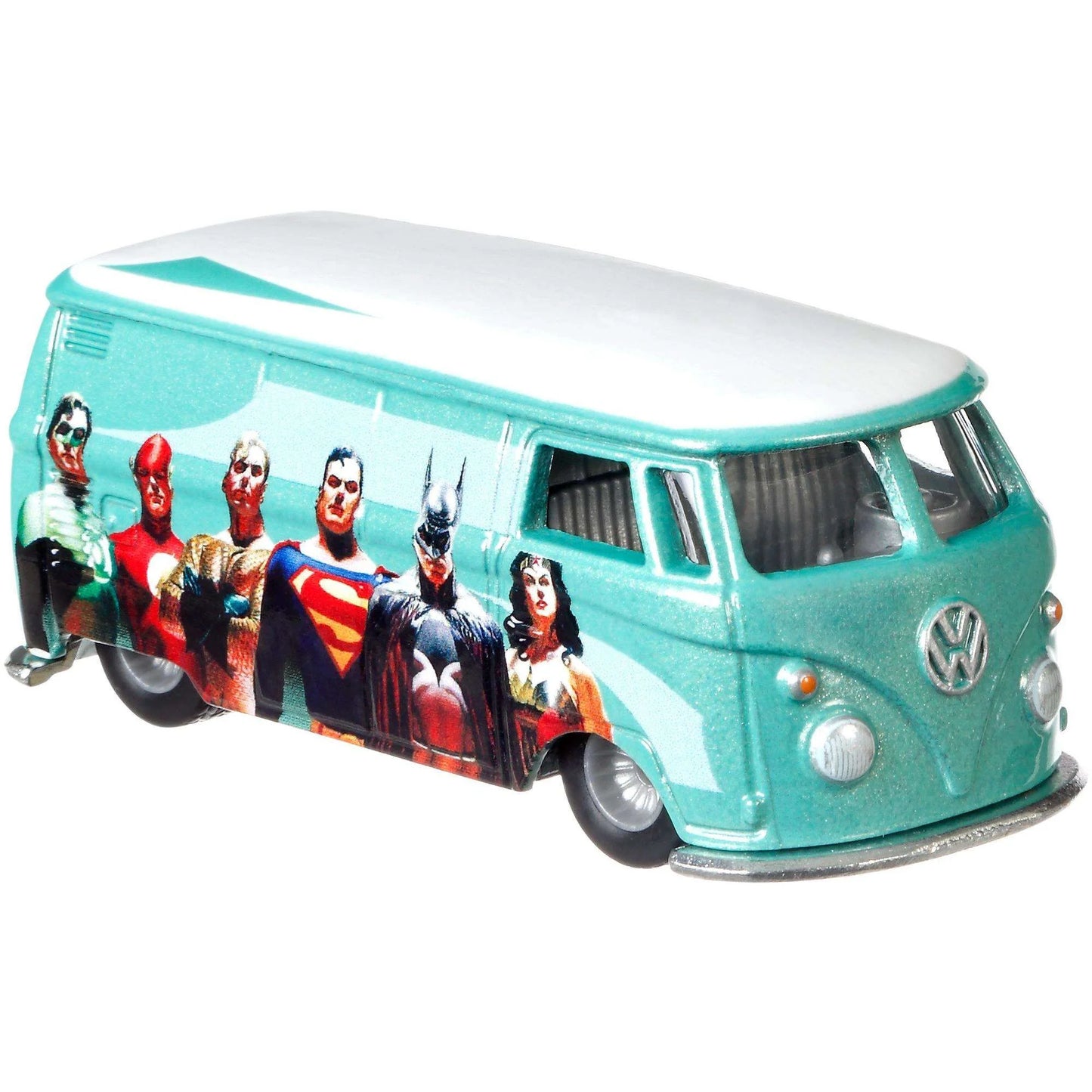 HOT WHEELS Premium 1:64 VW T1 Panel Bus – DC Comics Edition Die-Cast Model Car