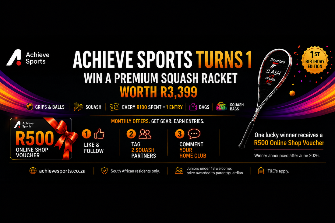 Achieve Sports | Premium Squash & Padel Gear South Africa
