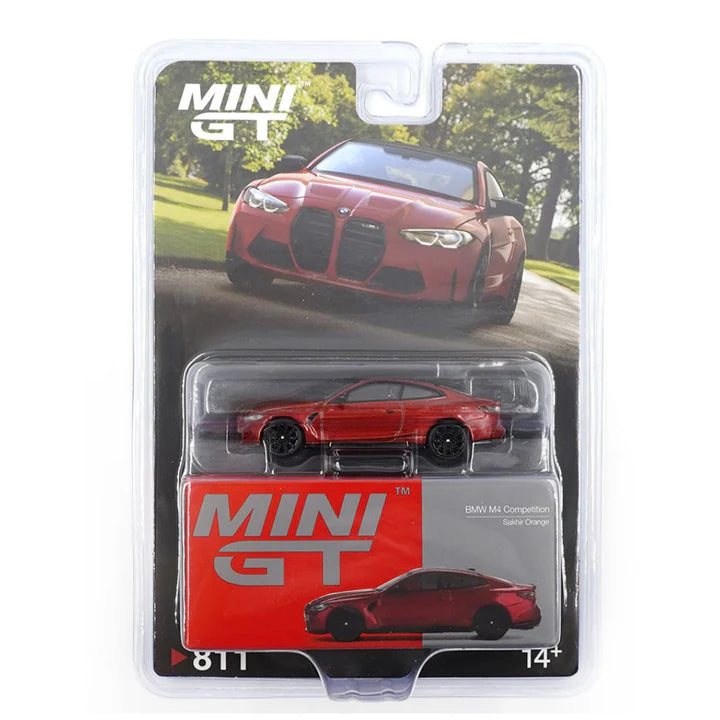 Mini GT #811 BMW M4 Competition (G82) – Collectible Die-Cast (1:64) Die-Cast Model Car