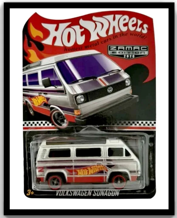 HOT WHEELS Collectors Edition Volkswagen Sunagon – ZAMAC Real Riders (1:64) Die-Cast Model Car