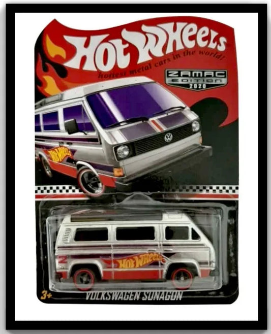 HOT WHEELS Collectors Edition Volkswagen Sunagon – ZAMAC Real Riders (1:64) Die-Cast Model Car