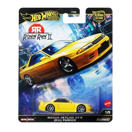 HOT WHEELS  Nissan Skyline GTR (R32) Pandem  Die-Cast Model Car